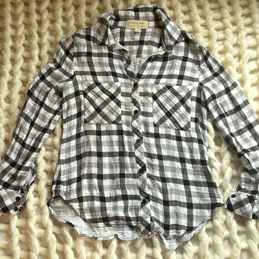 Cloth & Stone Flannel Size Medium